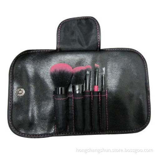 Professional Cosmetic Makeup 5-piece Brush Set, OEM and ODM Orders are Welcome